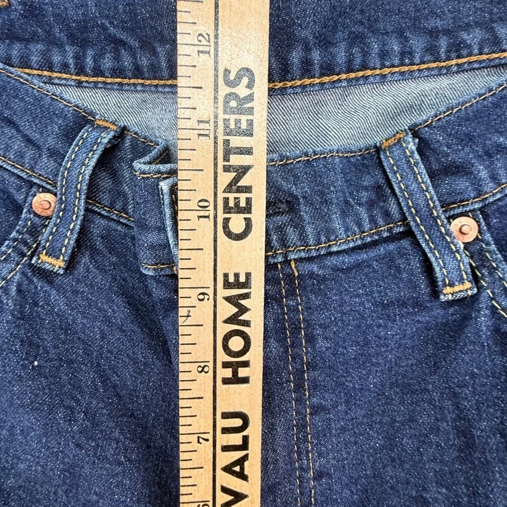 Levi's 511‎ Slim Fit Jeans Mens 38x32 Dark Wash Indigo Denim Premium 511 Big E